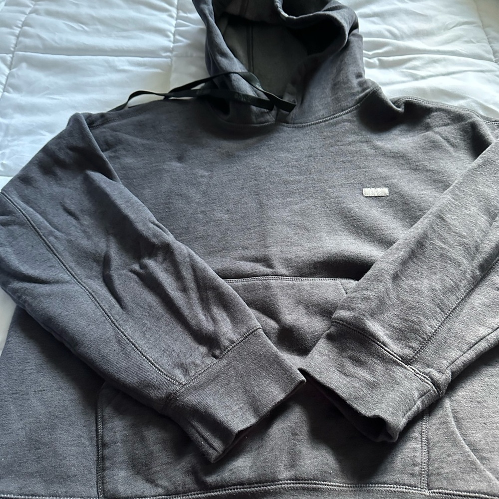 Dark charcoal figs sweat top. Washed but not worn
